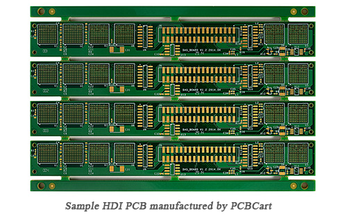 HDI PCB by PCBCart
